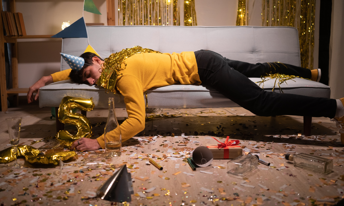 Bad Decisions Awards trophy and branding